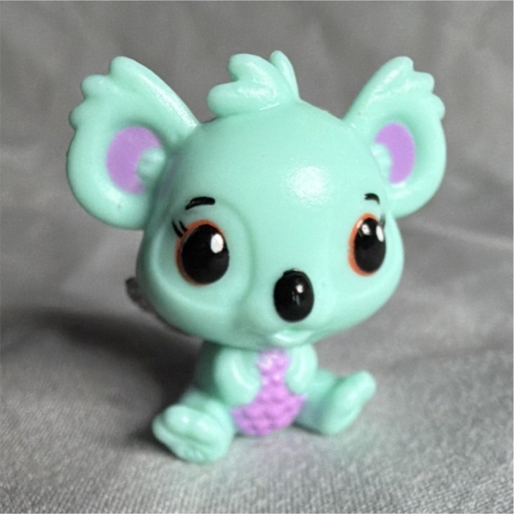 Littlest Pet Shop Koala Figure 70419BDM Mint Green Glitter Wings 2019
